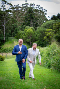 Groom and best man