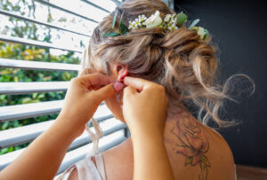 Bride hairstyle